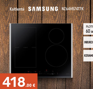 Indukcinė kaitlentė Samsung NZ64H57477K