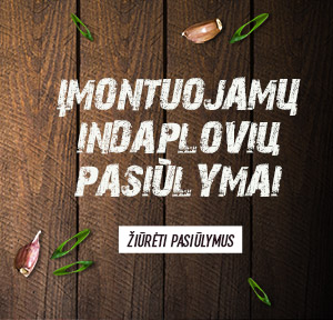 Įmontuojamos indaplovės