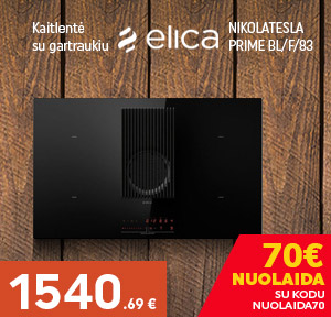 Kaitlentė su gartraukiu Elica NIKOLATESLA PRIME BL/F/83