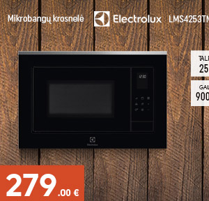 Įmontuojama mikrobangų krosnelė Electrolux LMS4253TMX