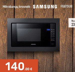 Įmontuojama mikrobangų krosnelė Samsung FG87SUB