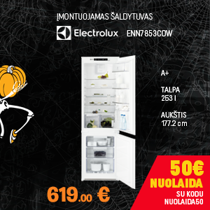 Įmontuojamas šaldytuvas Electrolux ENN7853COW