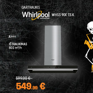 Gartraukis Whirlpool WHSS 90F TS K