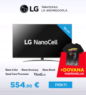 Televizorius LG 49SM8200PLA LED 49
