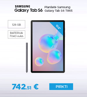 Planšetė Samsung Galaxy Tab S6 T865 10.5