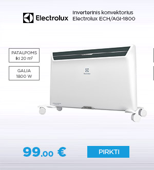 Inverterinis konvektorius Electrolux ECH/AGI-1800