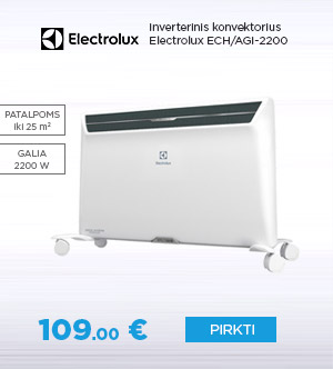 Inverterinis konvektorius Electrolux ECH/AGI-2200