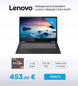Nešiojamas kompiuteris Lenovo Ideapad C340-14API