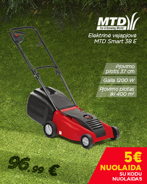 Vejapjovė elektrinė MTD Smart 38 E