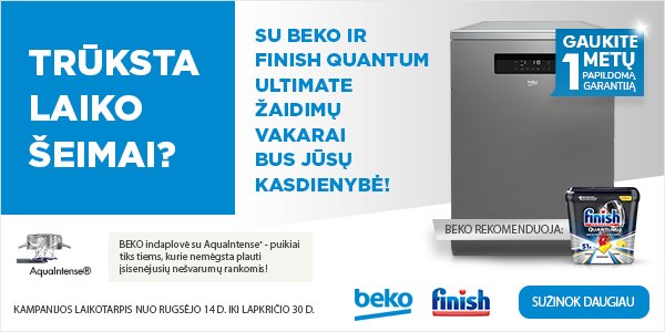 BEKO indaplovių akcija