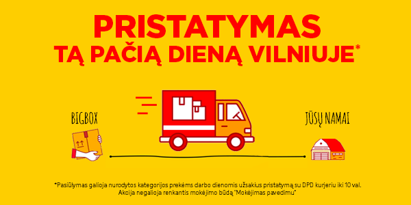 pristatymas per dieną